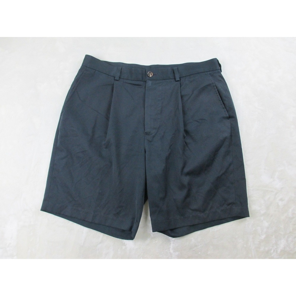 Brooks‎ Brothers Shorts Mens 36 Blue Chino Pockets Performance Golf Golfer*